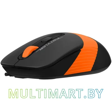 Мышь A4Tech Fstyler FM10S (оранжевый/черный) картинка 3